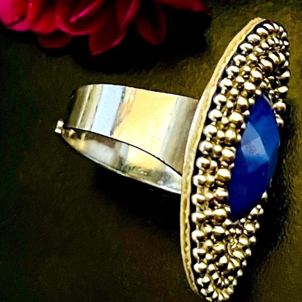 🦋 Boho Seed Bead Adjustable Ring - Picture 13 of 13